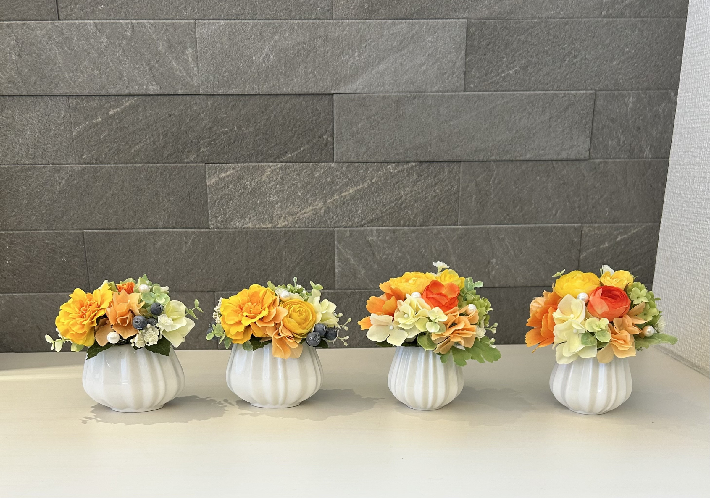 プレゼントの花　アーティフィシャルアレンジ