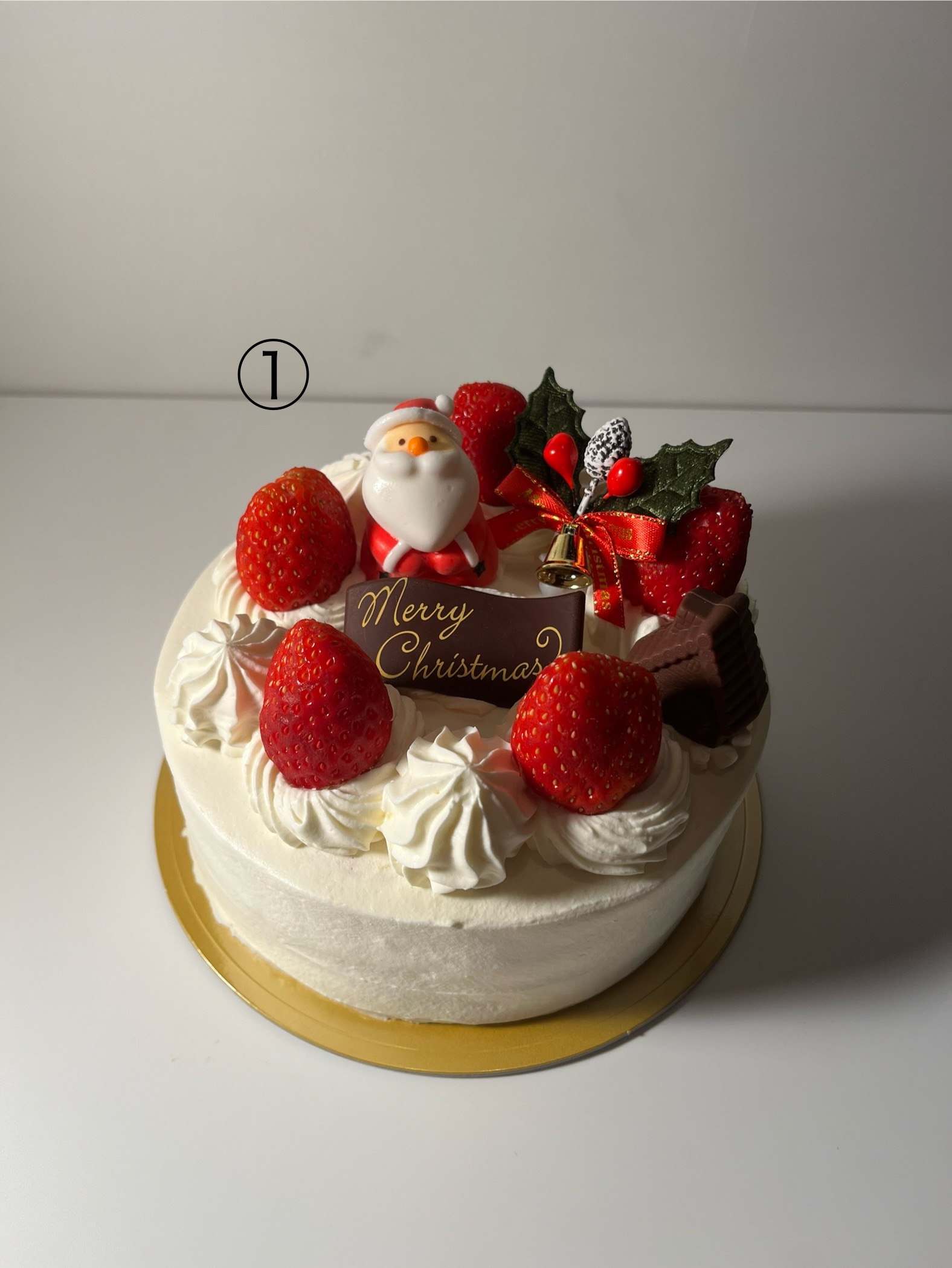 いちごのXmasショートケーキ