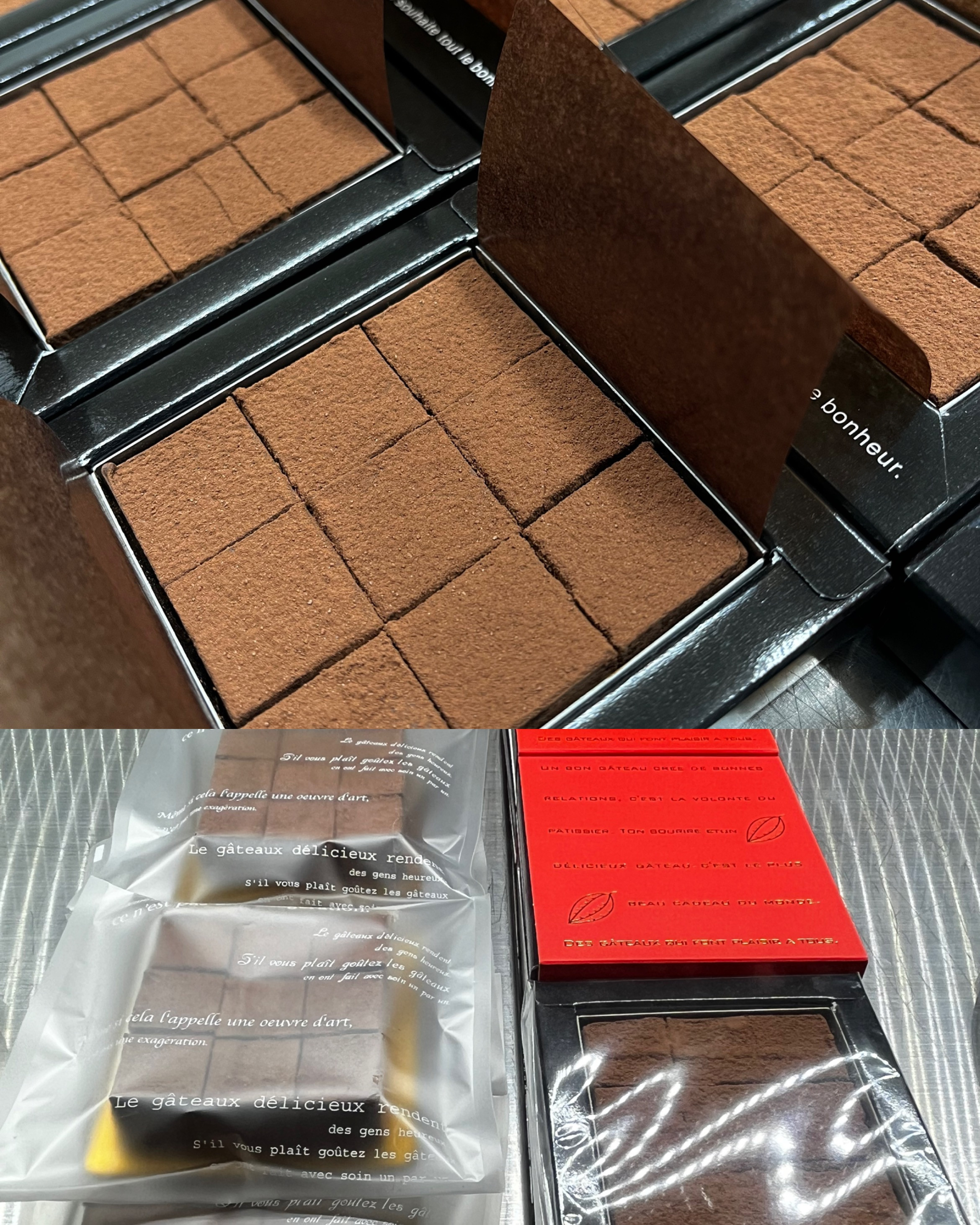 チョコレート商品並び始めました！