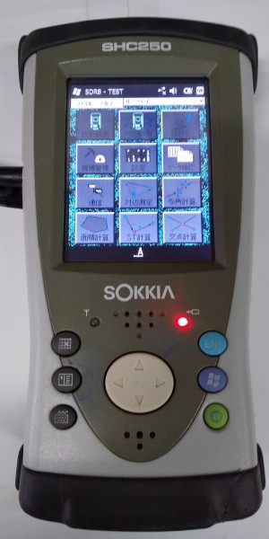 中古測量機情報】SOKKIAデータコレクター型式SHC250 - 株式会社 大阪西部