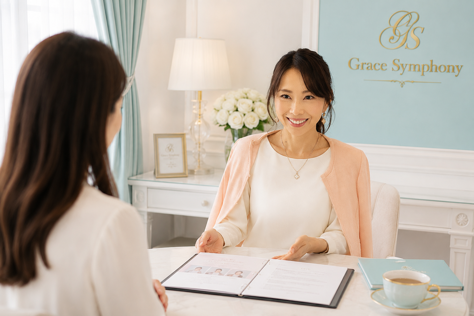 Grace Symphony が選ばれる理由 相談風景