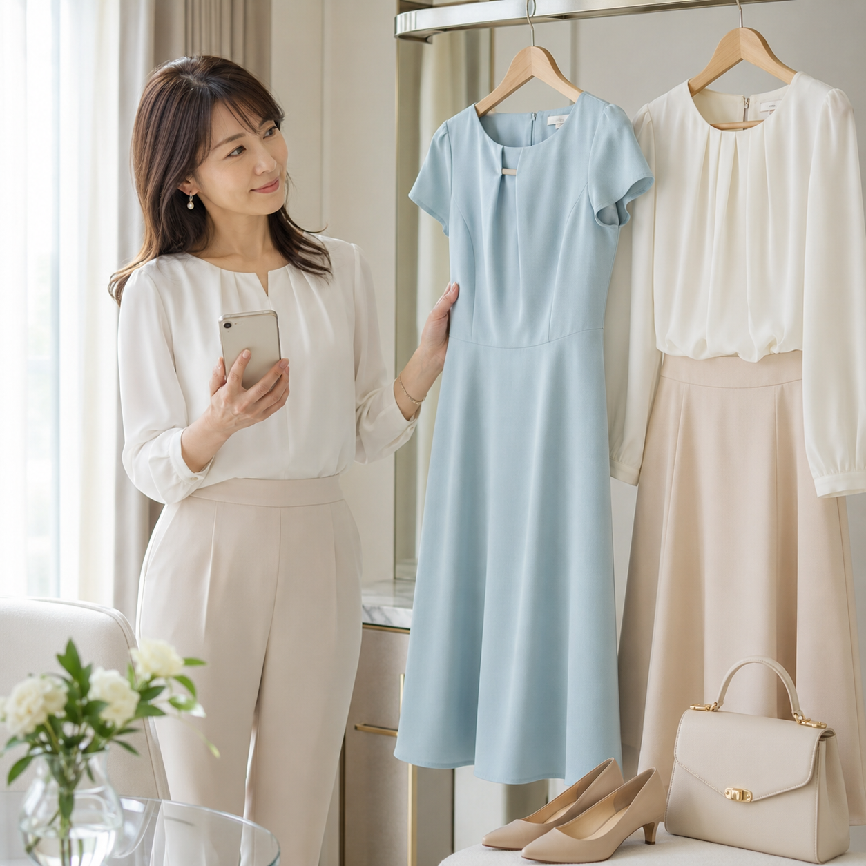 お見合いには何を着ていく？服装選びもLINEで相談できます