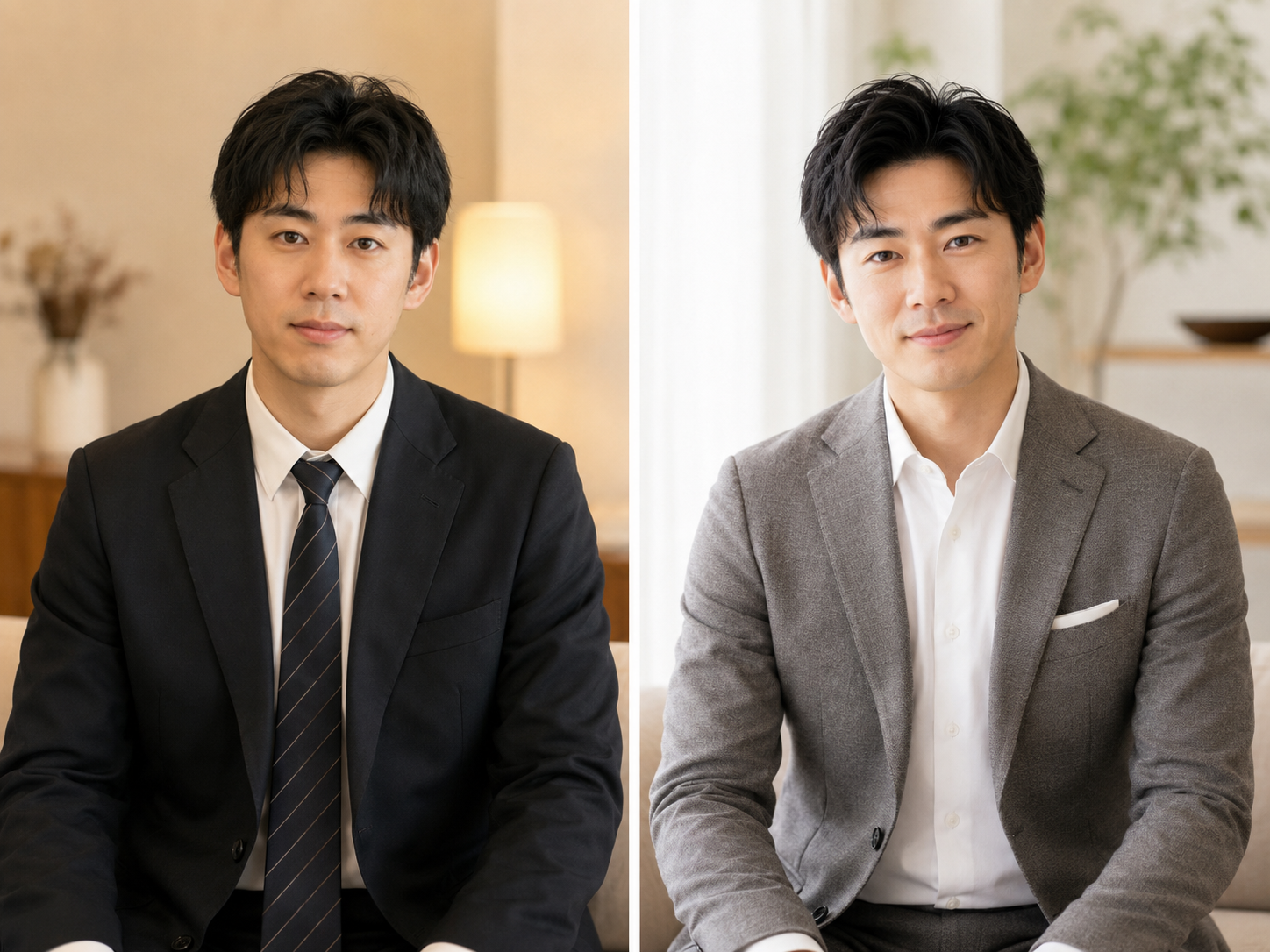 男性の婚活スタイル ビフォーアフター