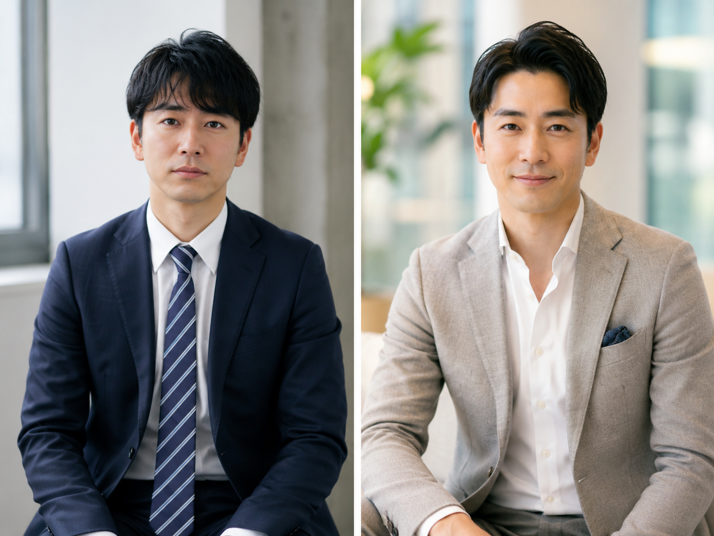 男性の婚活スタイル ビフォーアフター