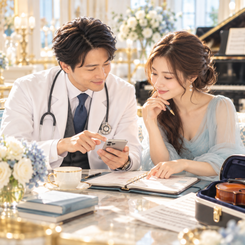 当直と本番が重なる二人の婚活｜医師男性と音楽家女性が交際を続けるための日程調整