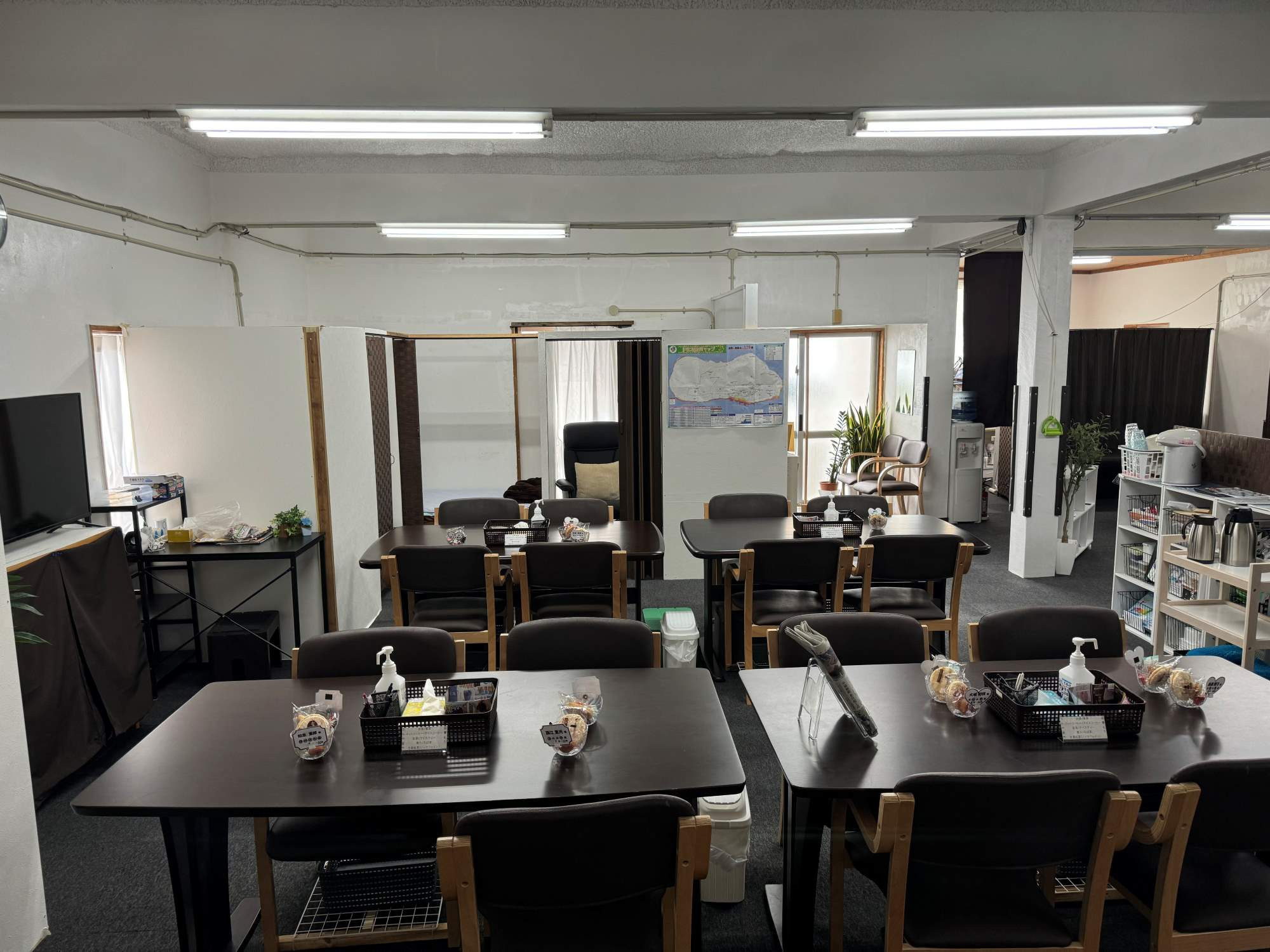 利用者座席の様子です。