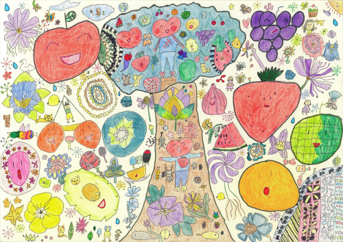 21 にこやかなくだものたち.jpg