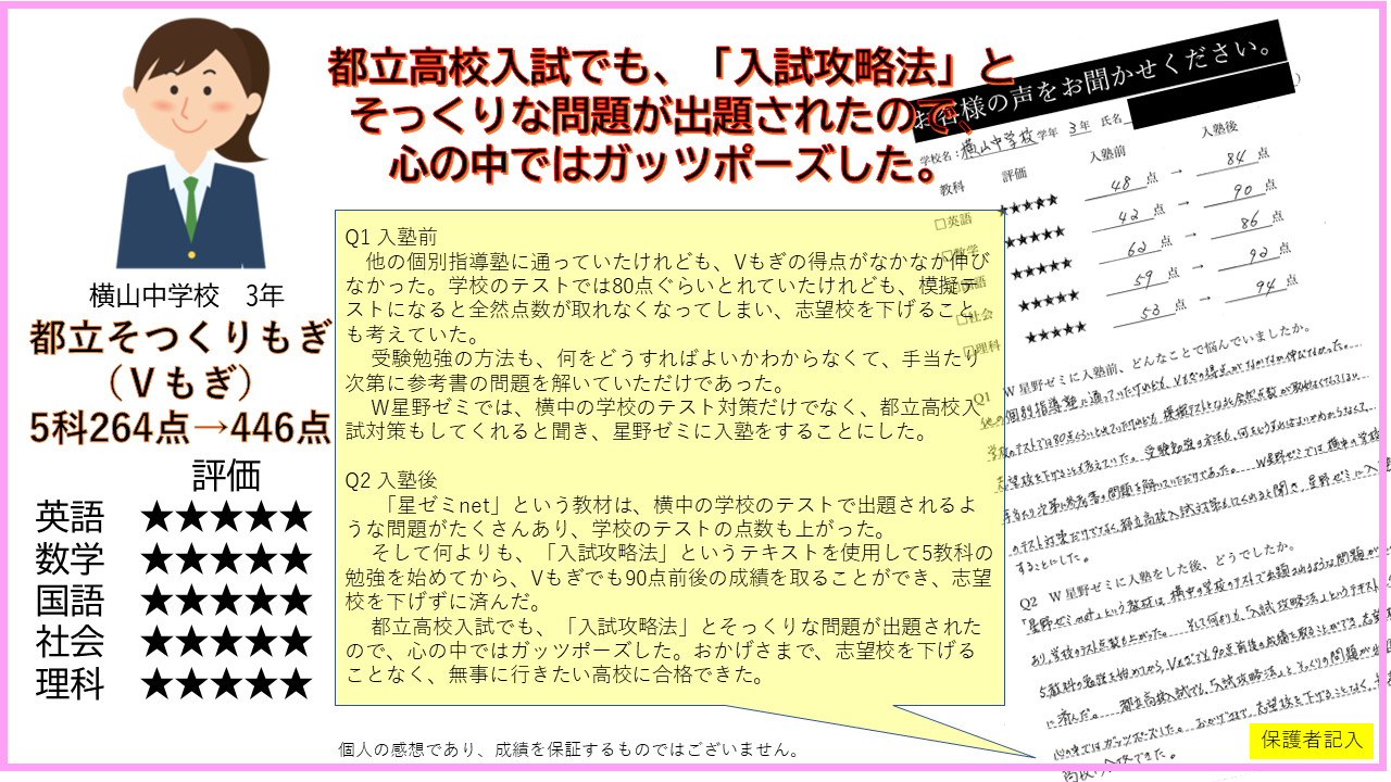 アンケート1