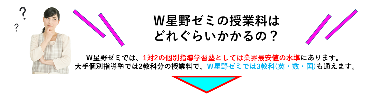 授業料はどれくらい？
