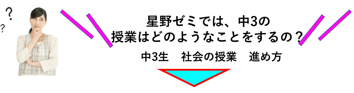 社会の授業　進め方
