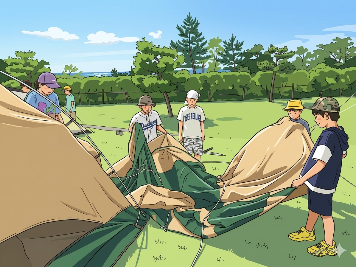 新年度キャンプ募集開始