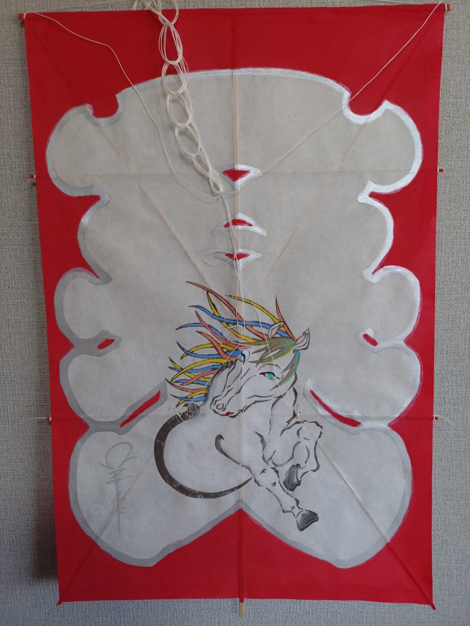 福入干支凧　２０２６年　午年