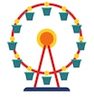 遊園地のアイコン