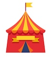 遊園地のアイコン