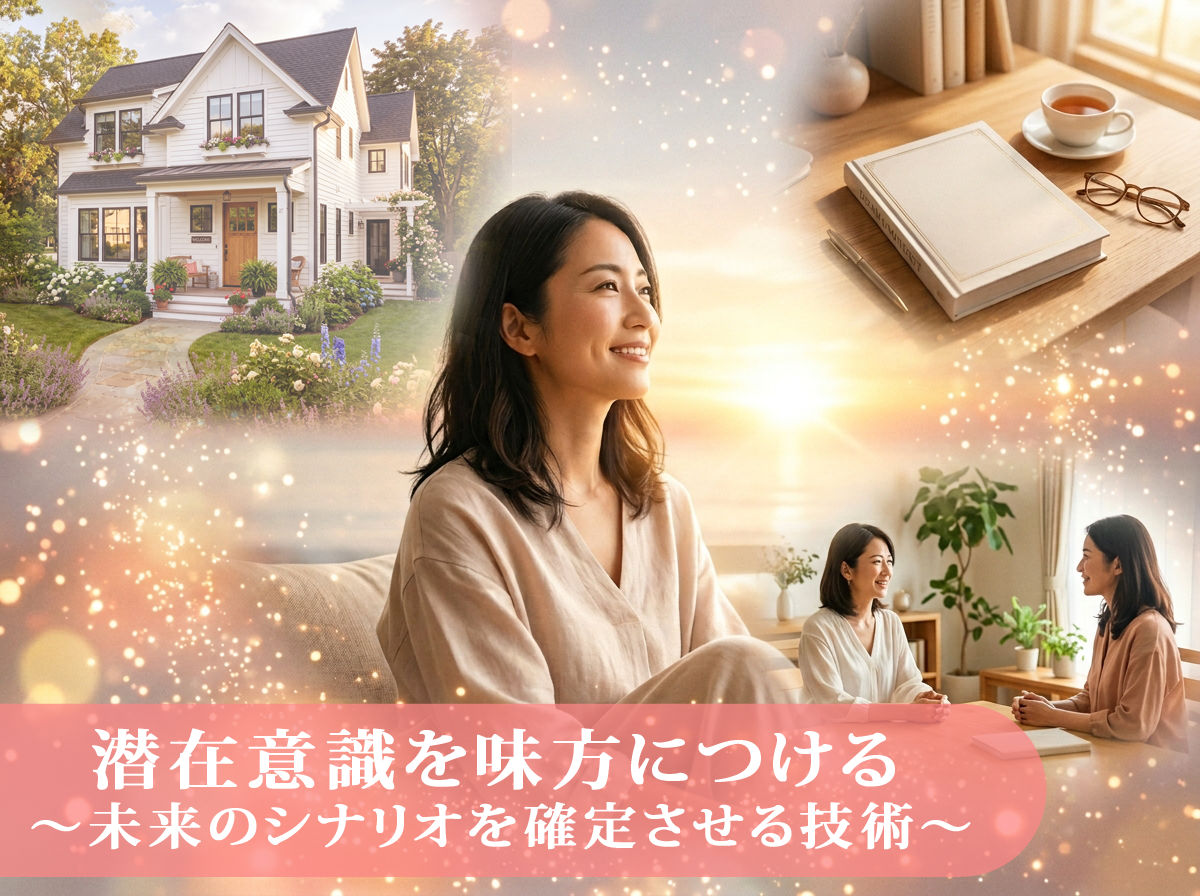 潜在意識の書き換えイメージ
