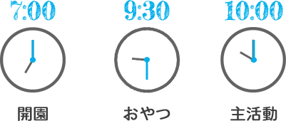 7:00 9:30 10:00