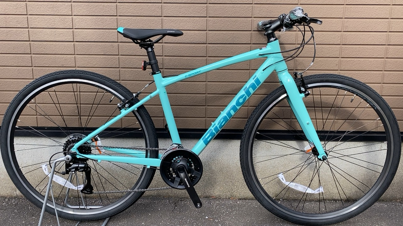 最終値下げ！　Bianchi C sport 1 ﾋﾞｱﾝｷ】Bianchi C・Sport 1 入荷！【ｲﾀﾘｱﾝｸﾛｽﾊﾞｲｸ】 | 自転車のこと