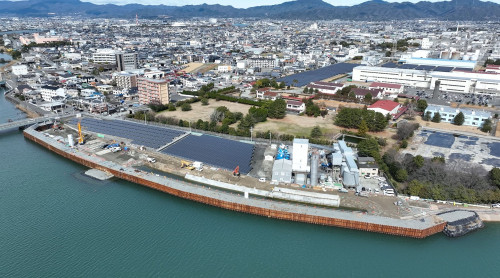 中島上流堤防耐震対策工事