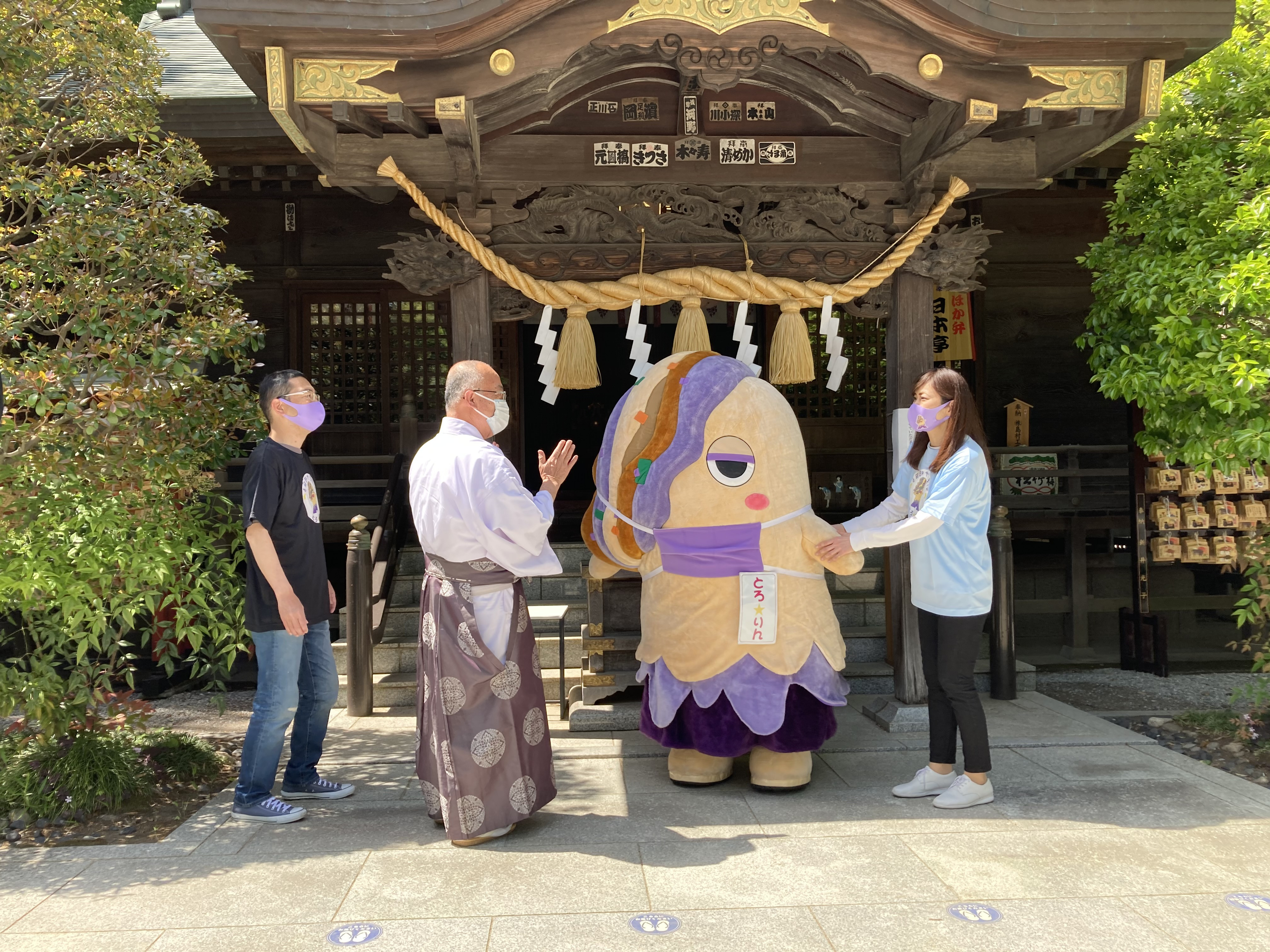 とろ★りんチャンネル”春日部八幡神社　お参り編”