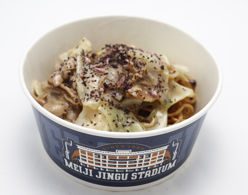 明治神宮球場で、春日部やきそば販売中！