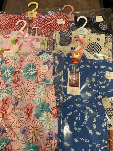 子供の甚平、入荷致しました。