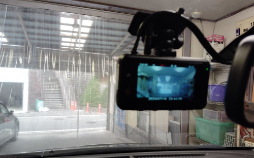 ノート　ドライブレコーダー前後取付