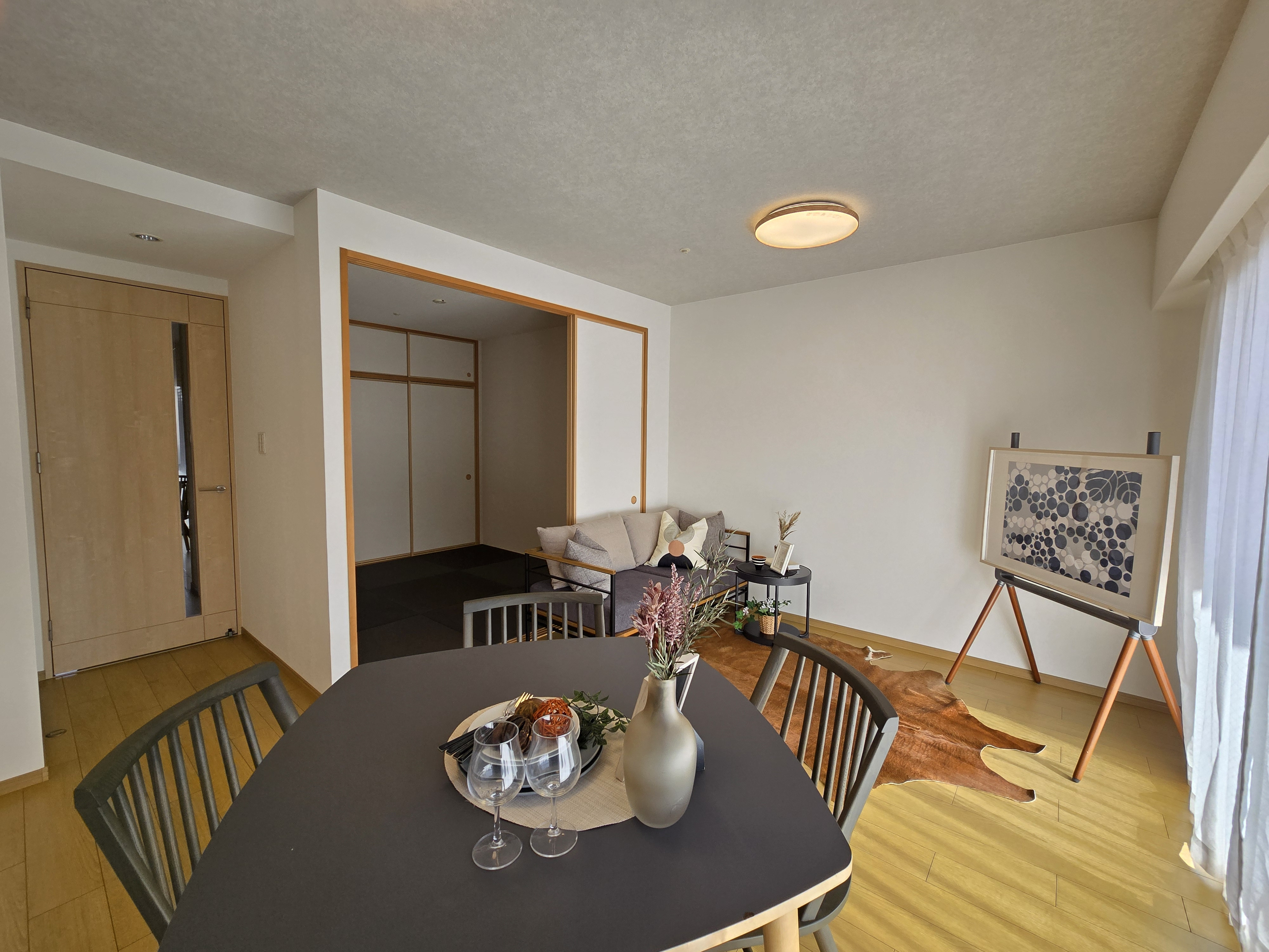 京都市3LDKマンション　　　　　　　　　　　　LDのみプランB　　　　　　　　　　　　　　　　　　10万円（3か月レンタル）