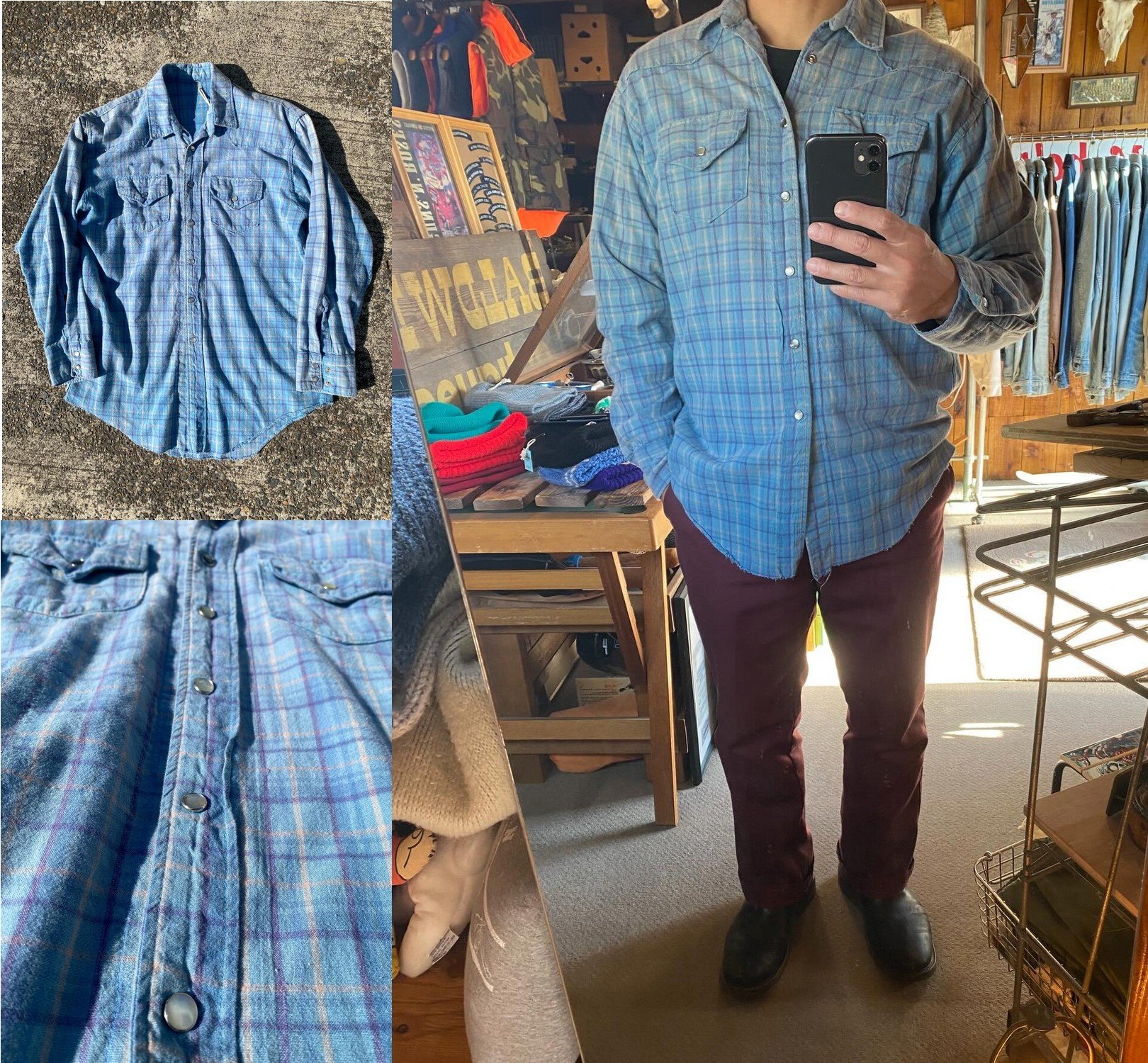 良い感じのウエスタンシャツいかがですか！？