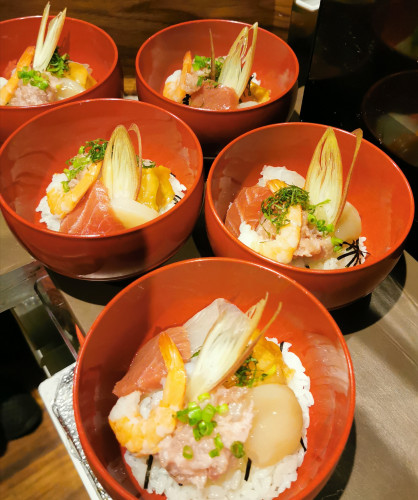 ミニ海鮮ちらし🍣
