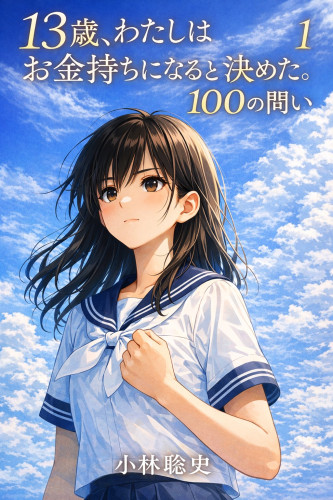 【電子書籍】『１３歳、 わたしはお金持ちになると決めた。 １００の問い 第1巻 家庭』（著者：小林聡史）を2026年4月20日に発売