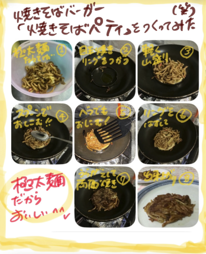 「地域の焼きそばを、世界のハンバーガーに！」 💦..