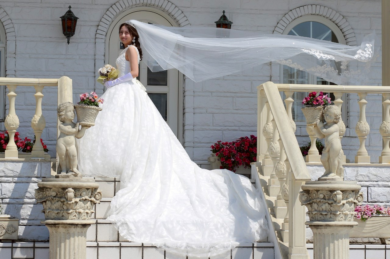 フォトウエディングをパノラマで！　平日プラン￥50,000～インフォメーション欄に詳細記載
