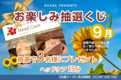 お楽しみ抽選くじ