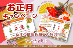 お正月キャンペーン