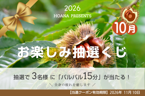 お楽しみ抽選くじ