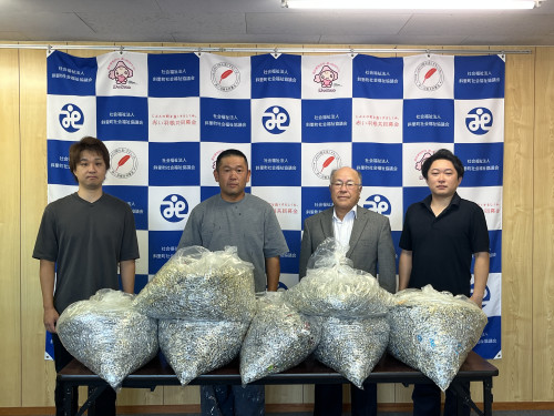 今年もチャリティイベント開催と楽市楽座への出店を行いました。