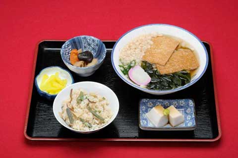 うどん定食