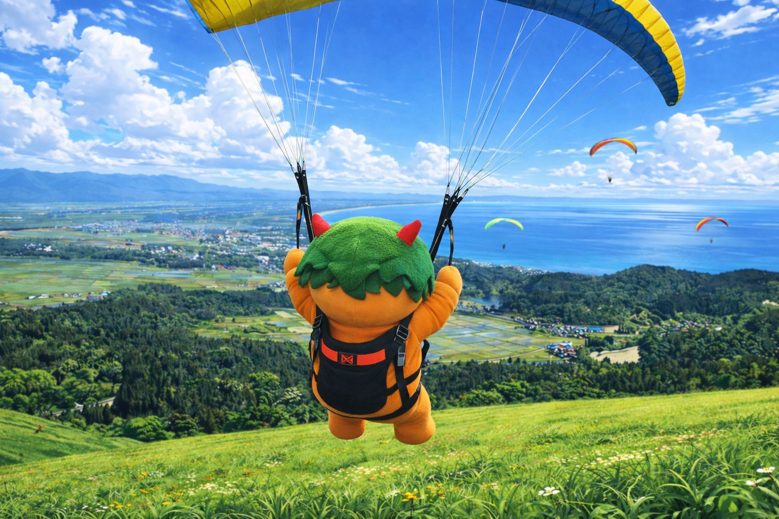 『寒風山』から見る風景は最高！！