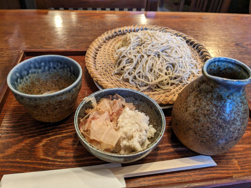 「茶じいじのひとりごと」～蕎麦～
