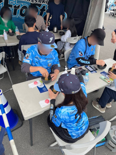 【活動報告】4/5(日)川崎フロンターレ主催イベント 体験型抹茶席