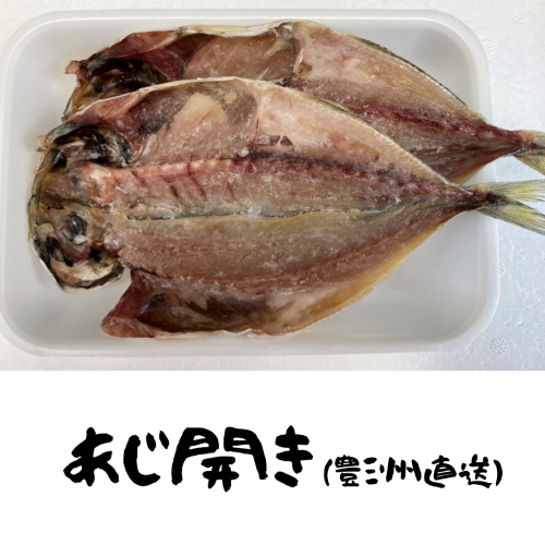 あじ開き（豊洲直送）