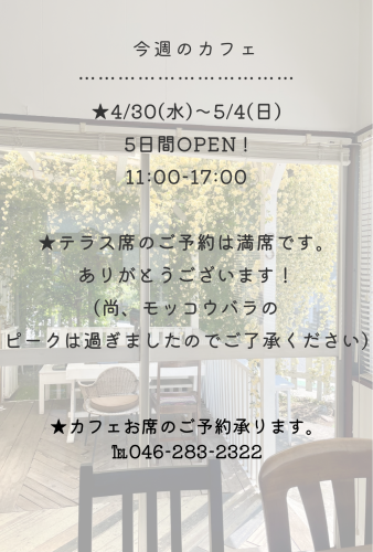 今週のカフェ