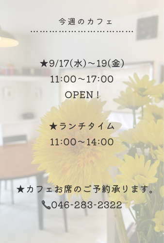 今週のカフェ