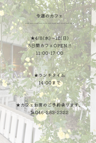 今週のカフェ
