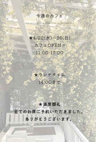 今週のカフェ