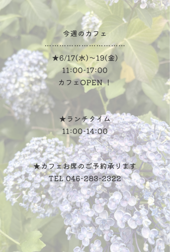 今週のカフェ