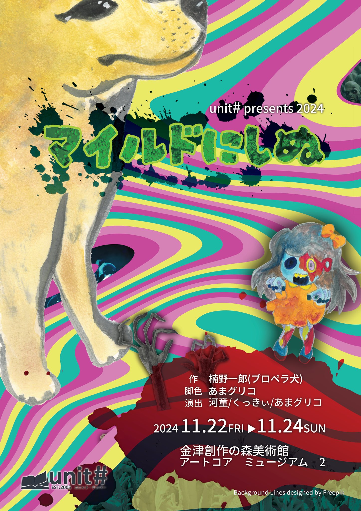 〔出演情報〕沼畑真が福井県内の他ユニットの公演に客演します