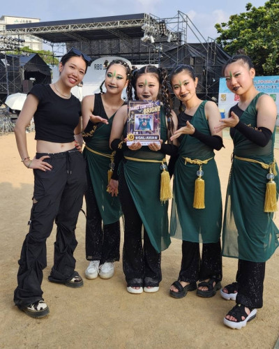 🏆DANCE CONTEST BRIGHTにて「⭐︎GAL-AXIA⭐︎」が3位入賞！