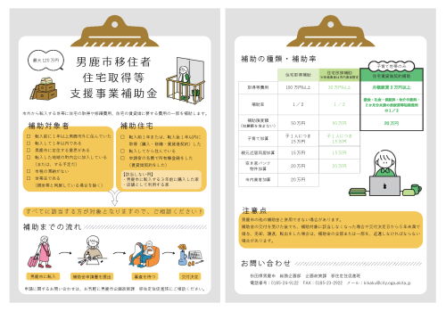 男鹿市への転入をご検討中の方へ