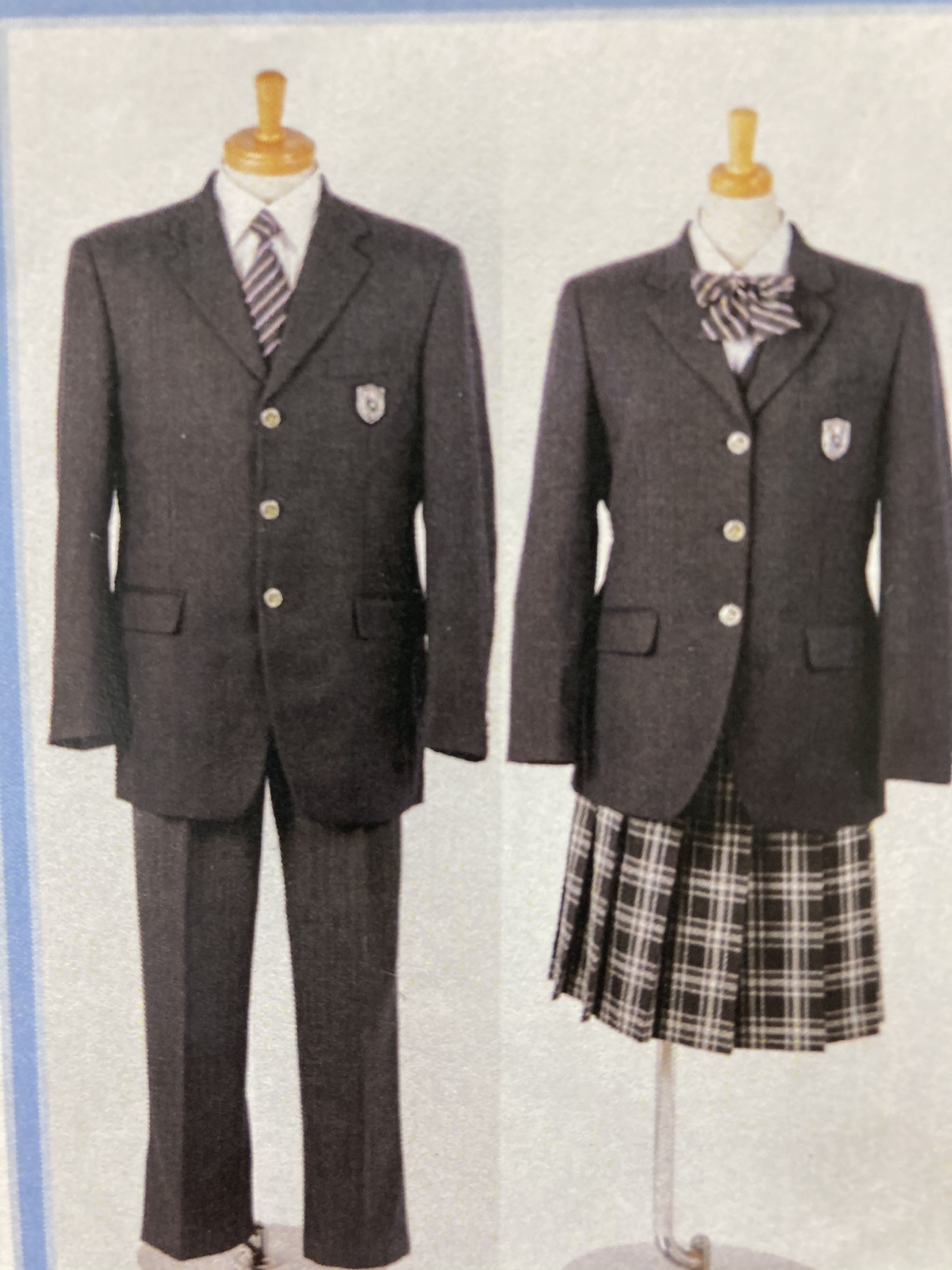 滑川総合高校制服です
